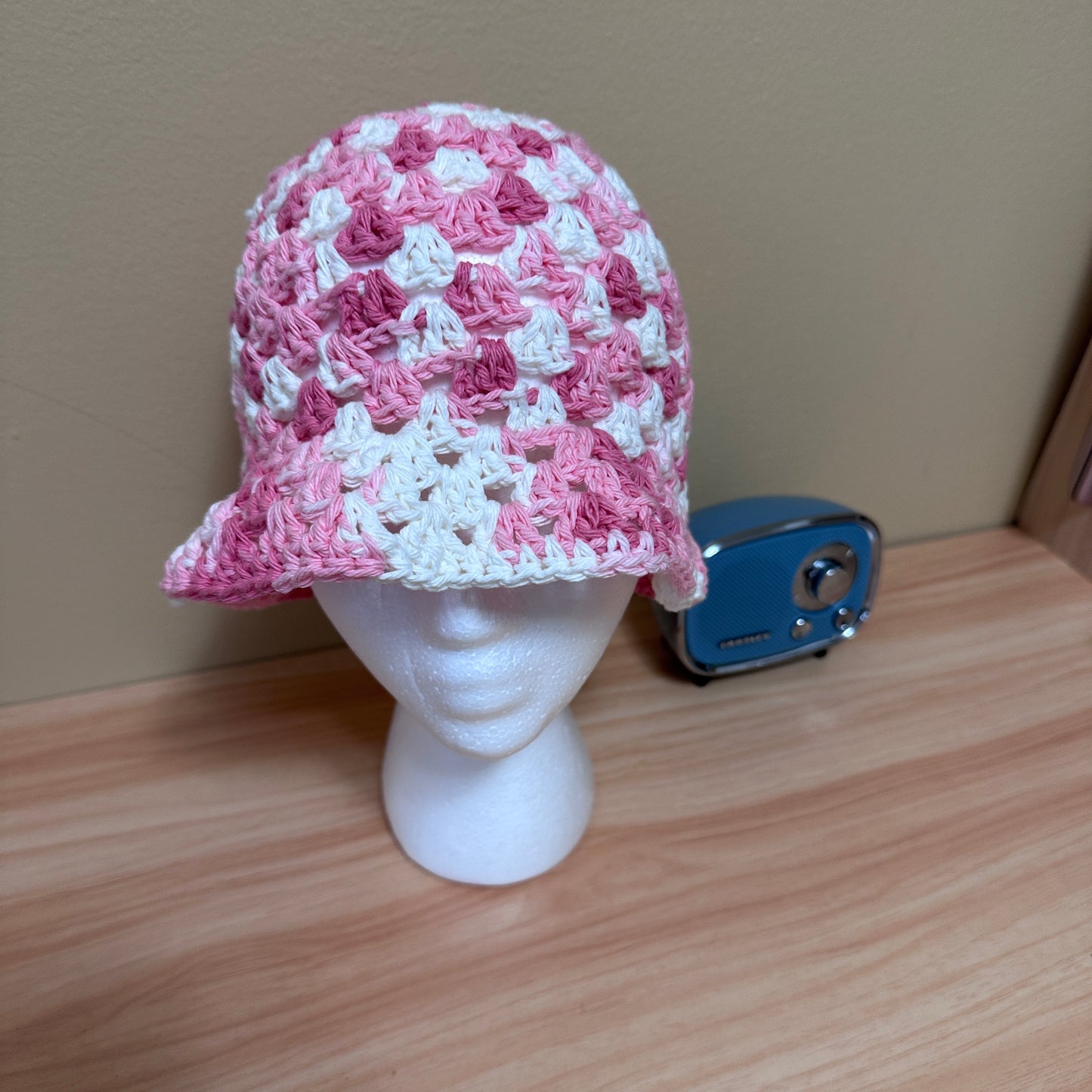 Crochet Stitch Bucket Hat