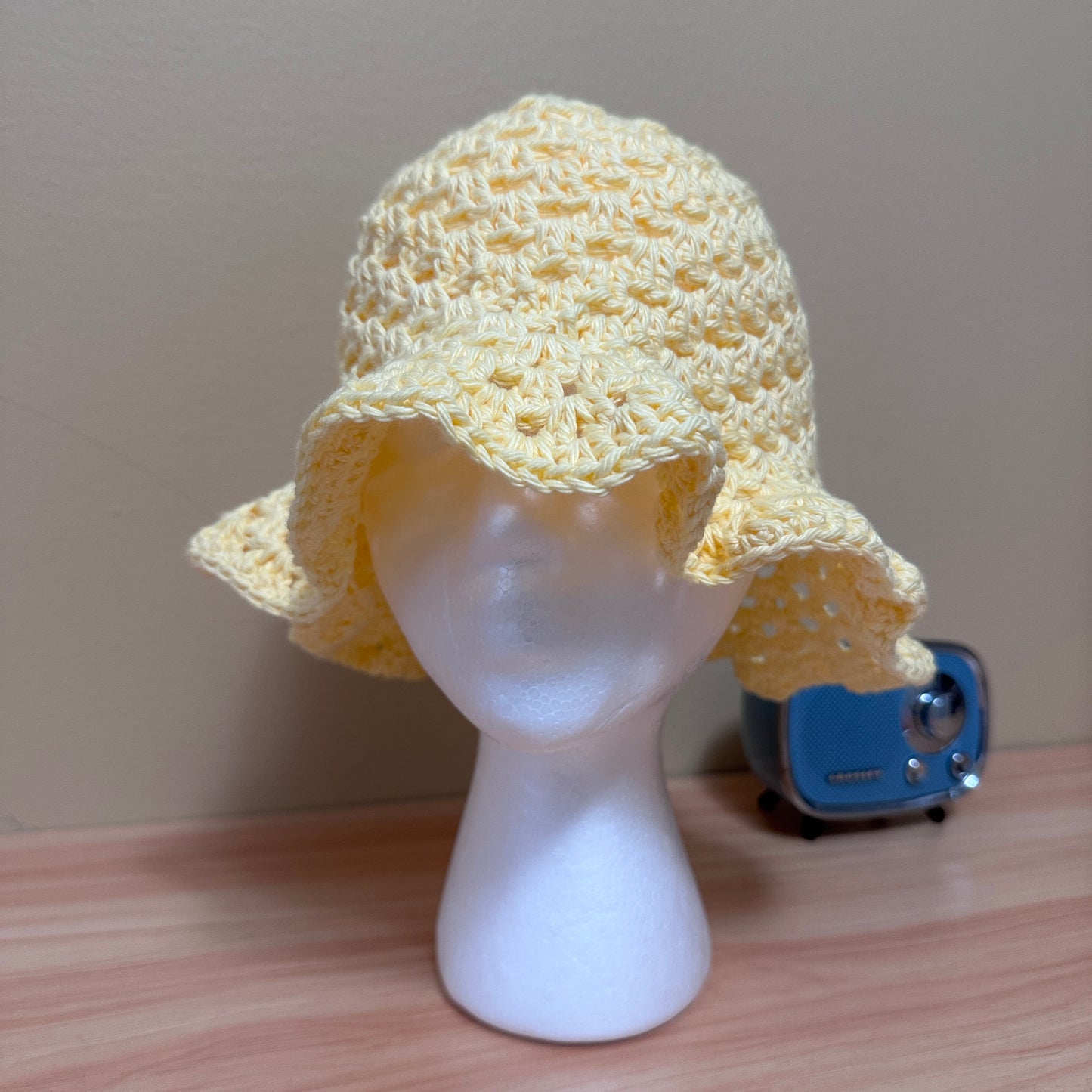 Crochet Stitch Bucket Hat